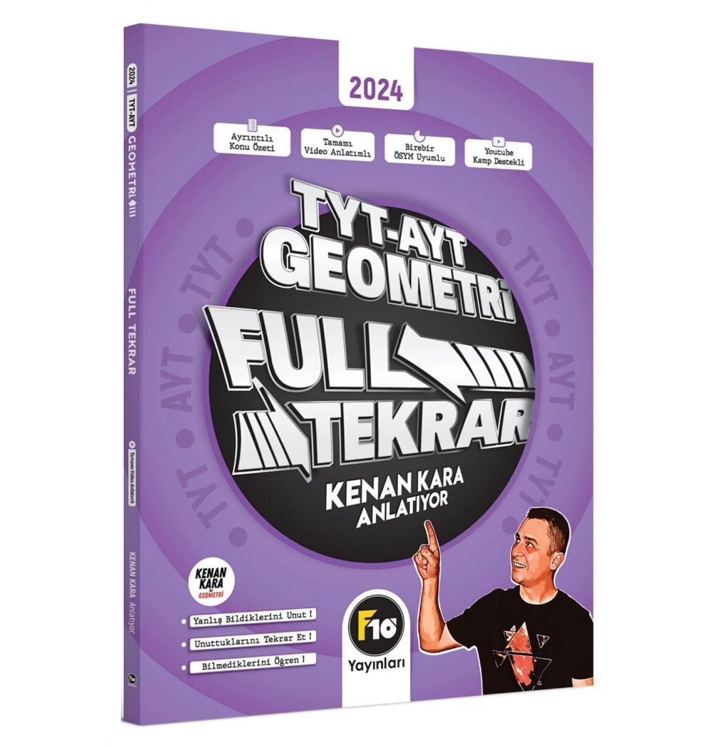 F10 2024 Tyt Ayt Geometri Full Tekrar Kenan Kara Anlatıyor