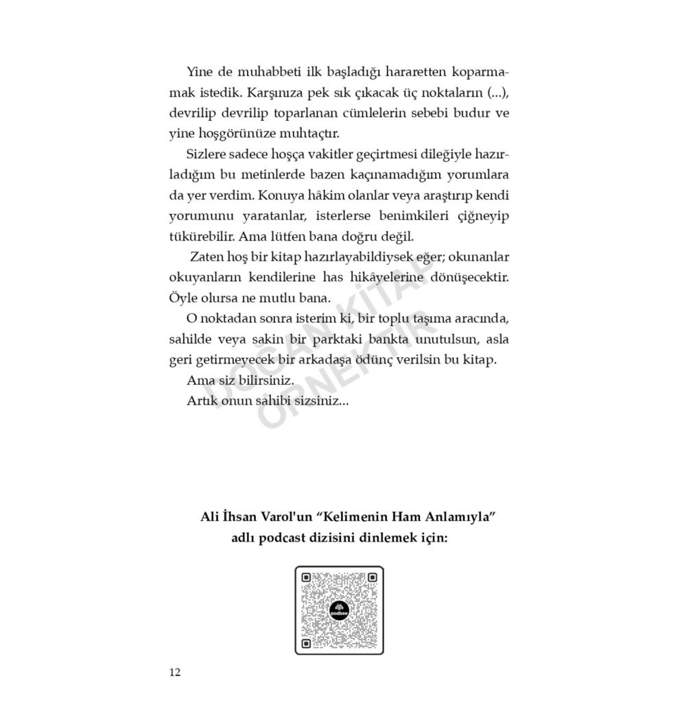 Kelimenin Ham Anlamıyla  Ali İhsan Varol  Doğan Kitap