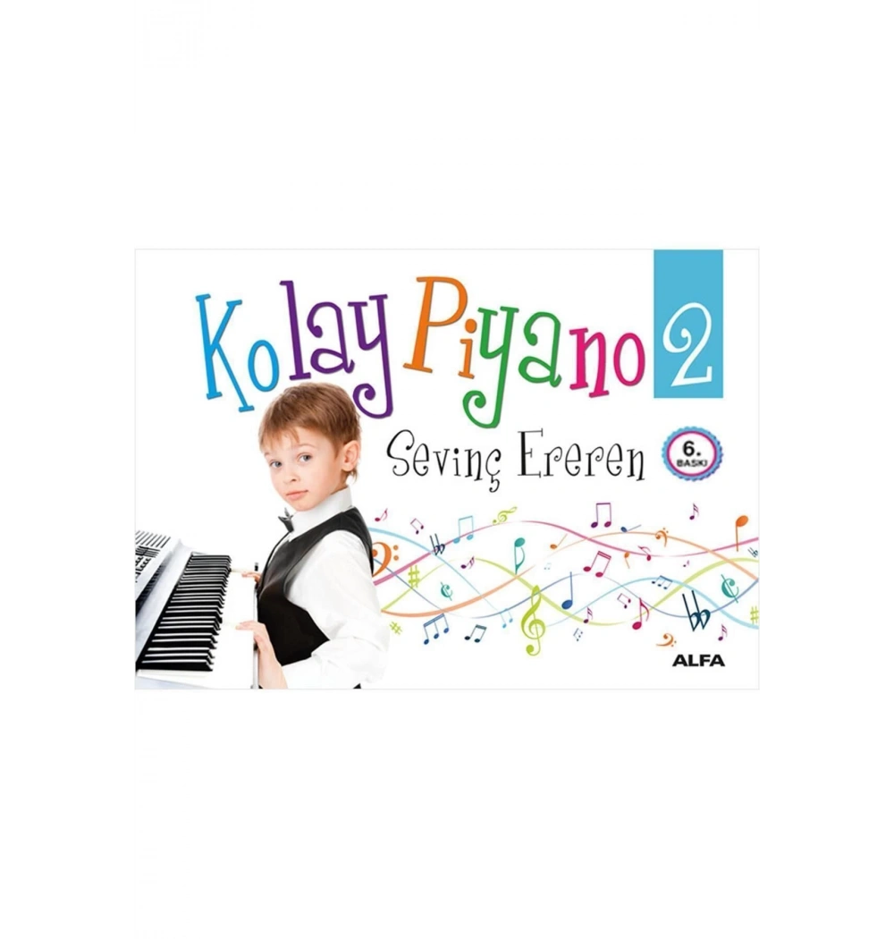 Kolay Pi̇Yano 2 Sevi̇N Ereren Alfa Basım