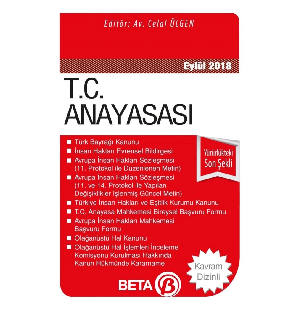 T.C. Anayasası   Cep Boy  Beta