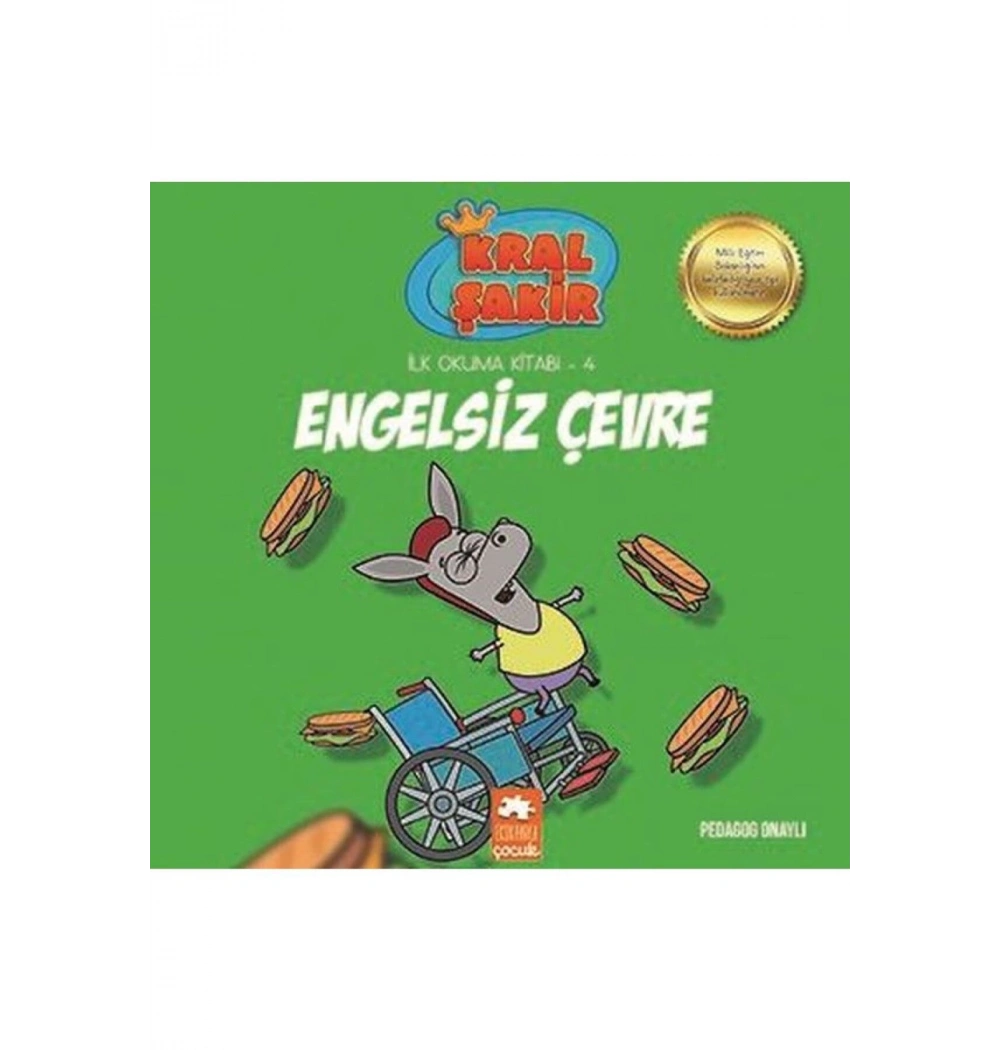 Kral Şakir İlk Okuma Kitabı 4 Engelsiz Çevre Eksik Parça