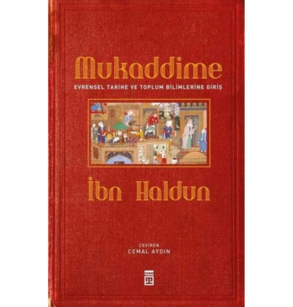 Mukaddime Büyük Boy Ciltsiz-İbn Haldun  Timaş