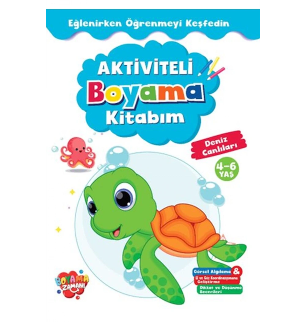 Aktivteli Boyama Kitabım  Koloni