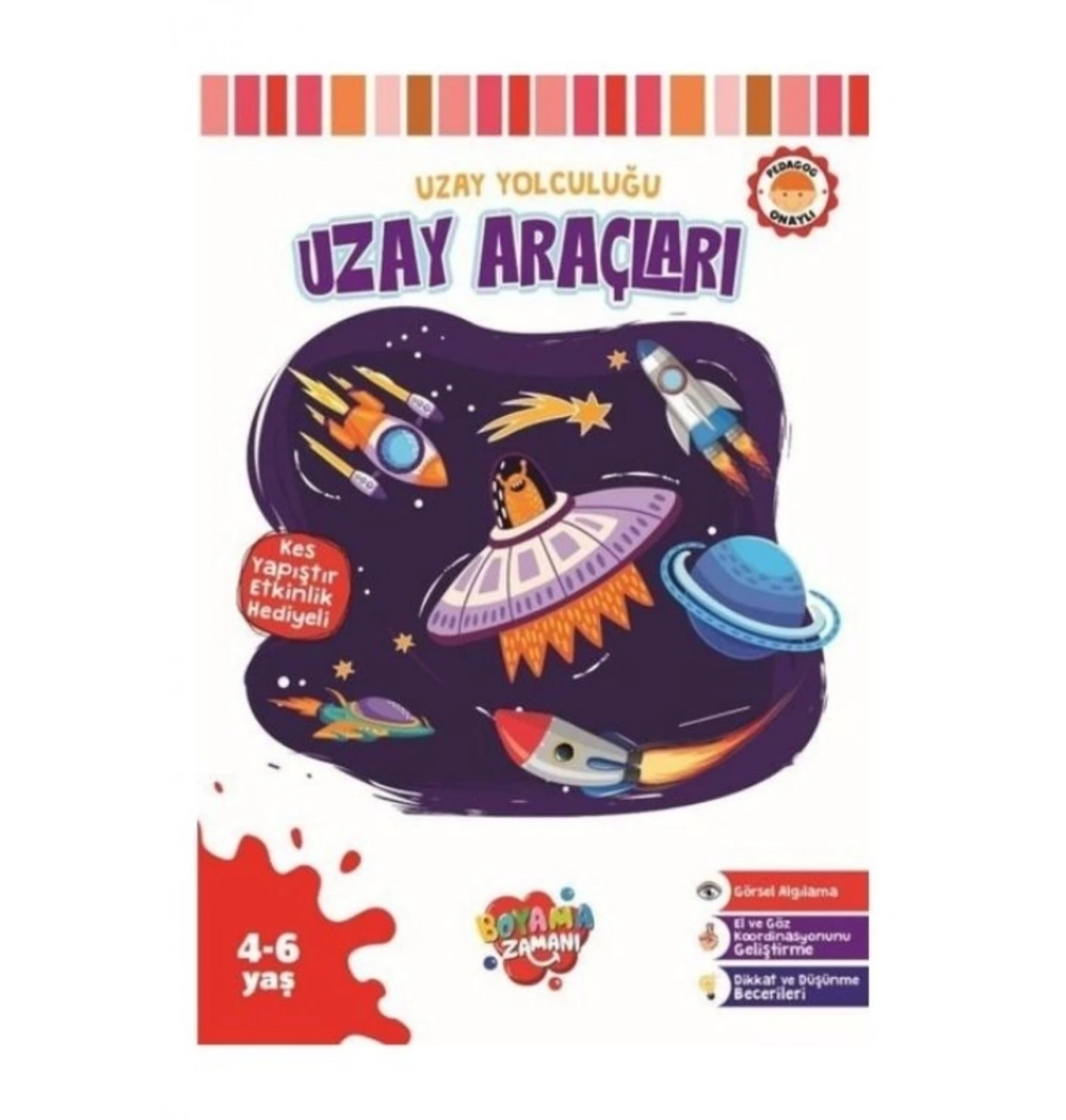 Uzay Yolculuğu Uzay Araçları Boyama