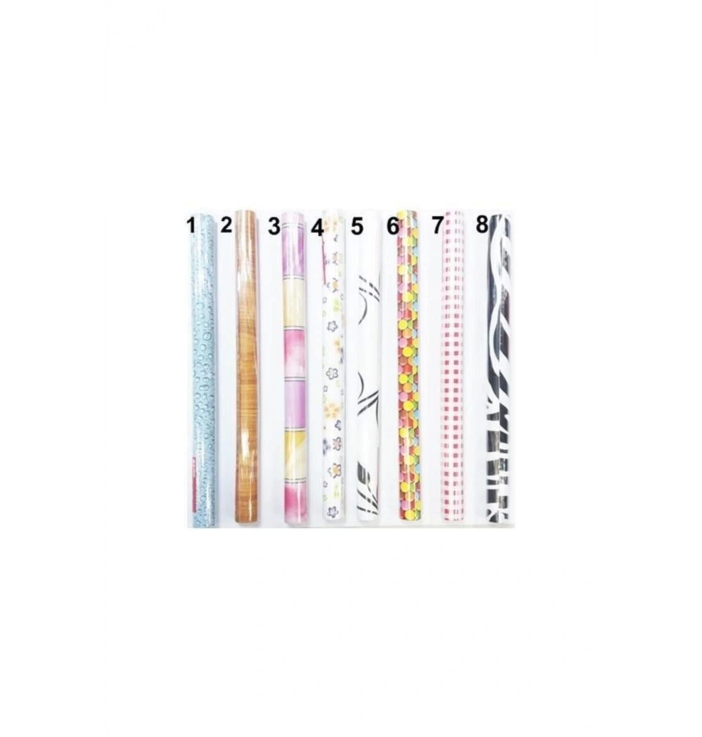 Temat Yapışkanlı Asetat Karışık Desenli 45Cmx2M Kod:139764