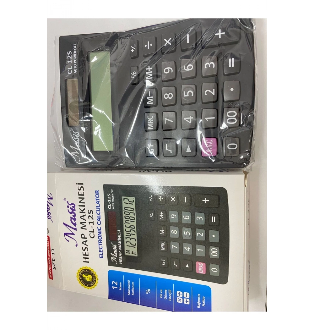 Masis  Hesap Makinesi 12 Hane  Cl-12S