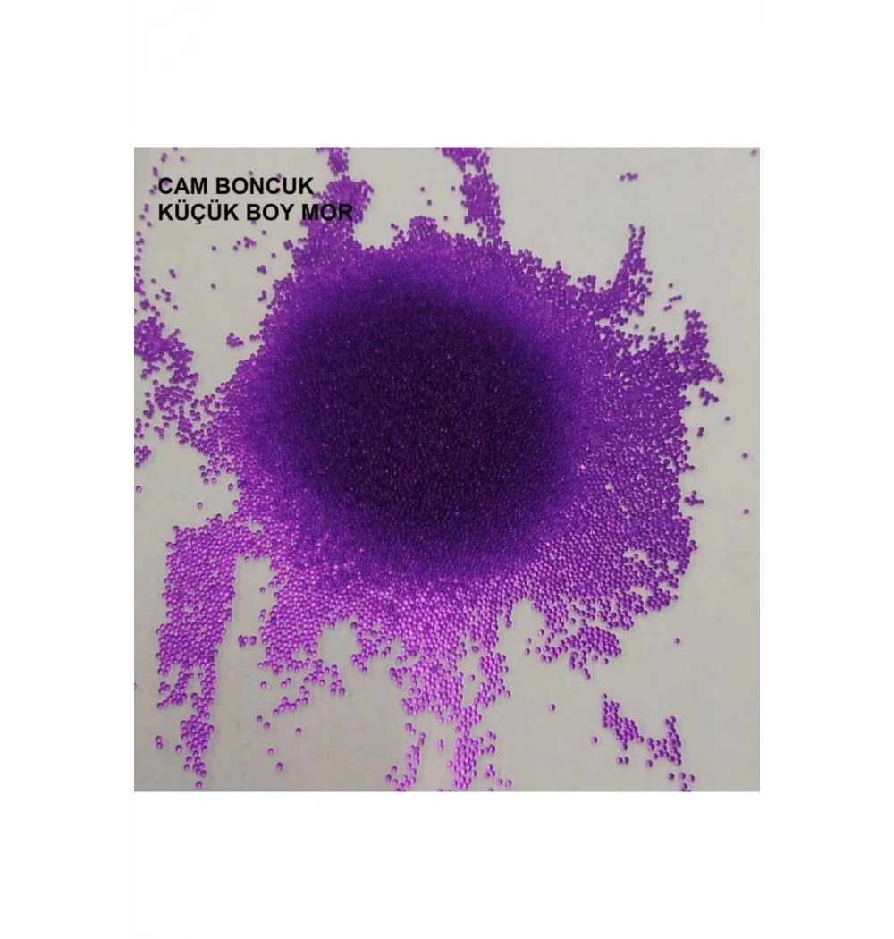 Lisans Artdeco Cam Boncuk 25Ml. Mor  Lv-Y-029A-B8