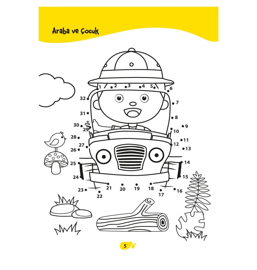 Noktalı Boyama 5-6 Yaş  Niha Çocuk