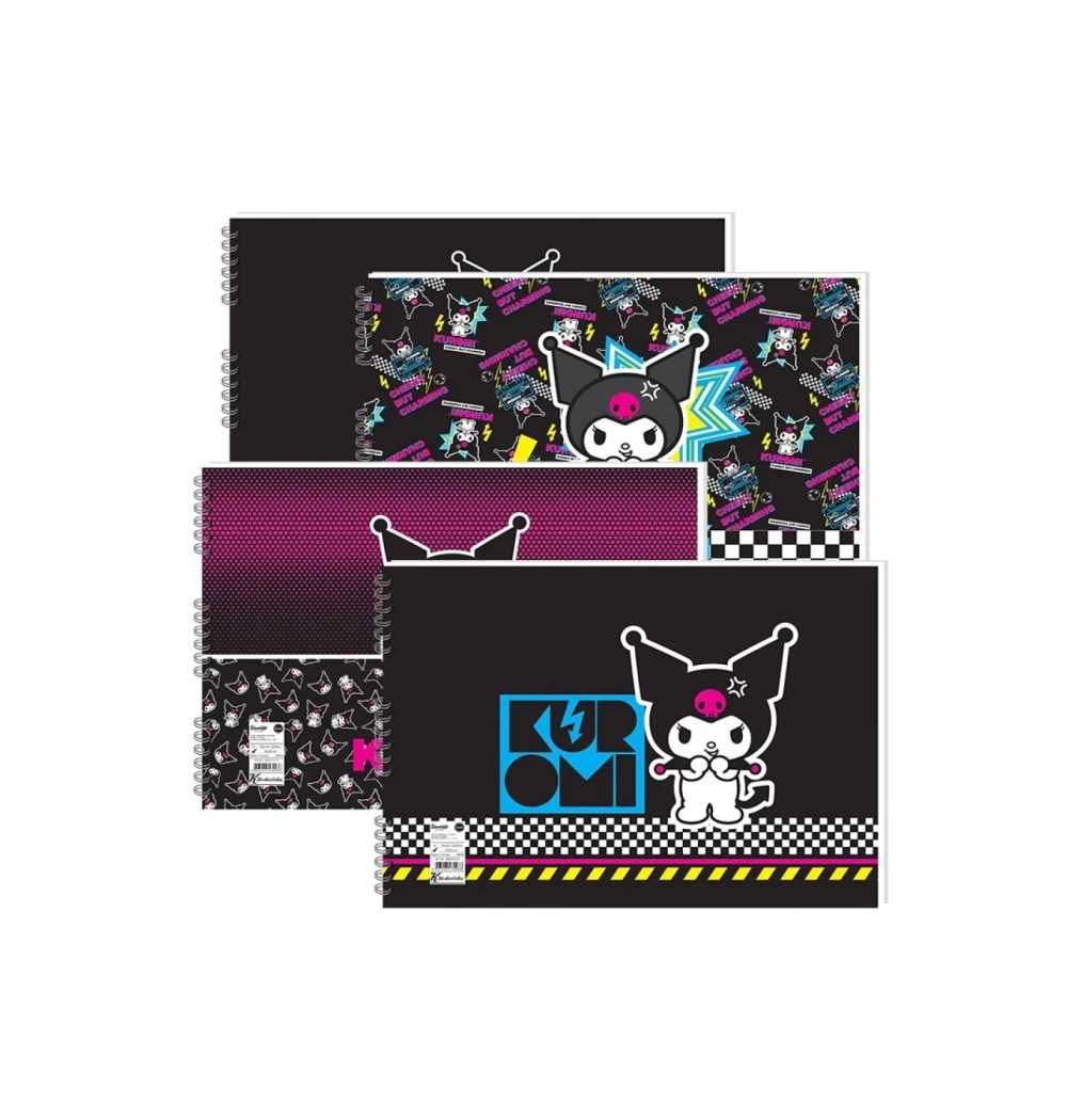 Keskin Color Kuromi 25*35 15 Yp. Spiralli Resim Defteri 300215-12