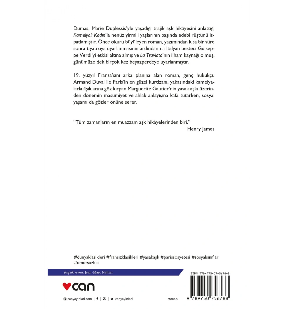 Kamelyalı Kadın  Can Yayın