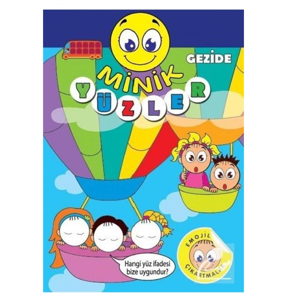 Emojil Çıkartmalar Minik Yüzler Gezide  Koloni