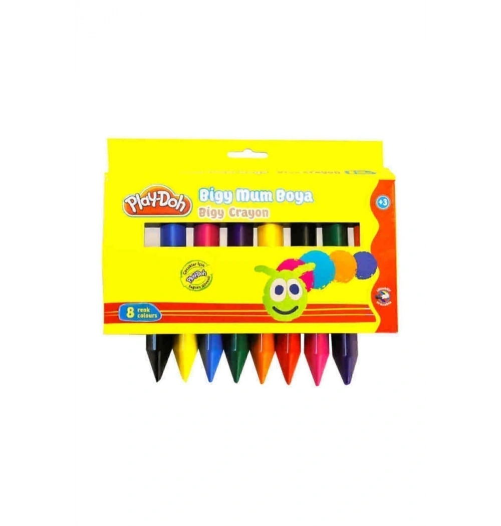 Play-Doh Bigy Crayon Mum Boya 8 Renk Cr012