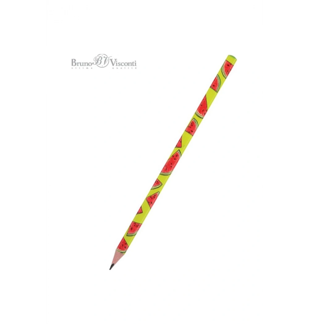 Bruno Visconti Happy Graphıx Üçgen Kurşun Kalem Fresh Meyveler 21-0030/48