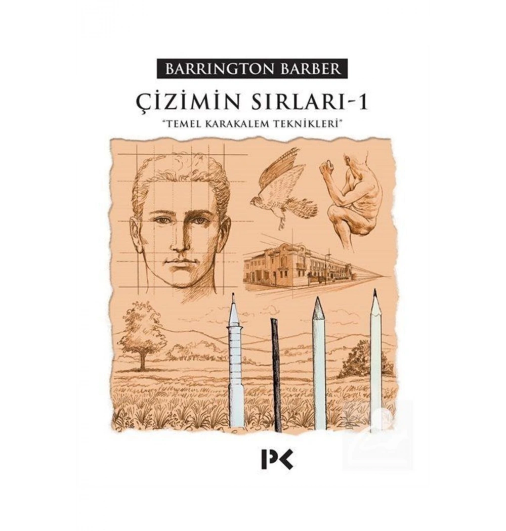 Çizimin Sirlari 1 Temel Karakalem Teknikleri Barrington Barber Profil