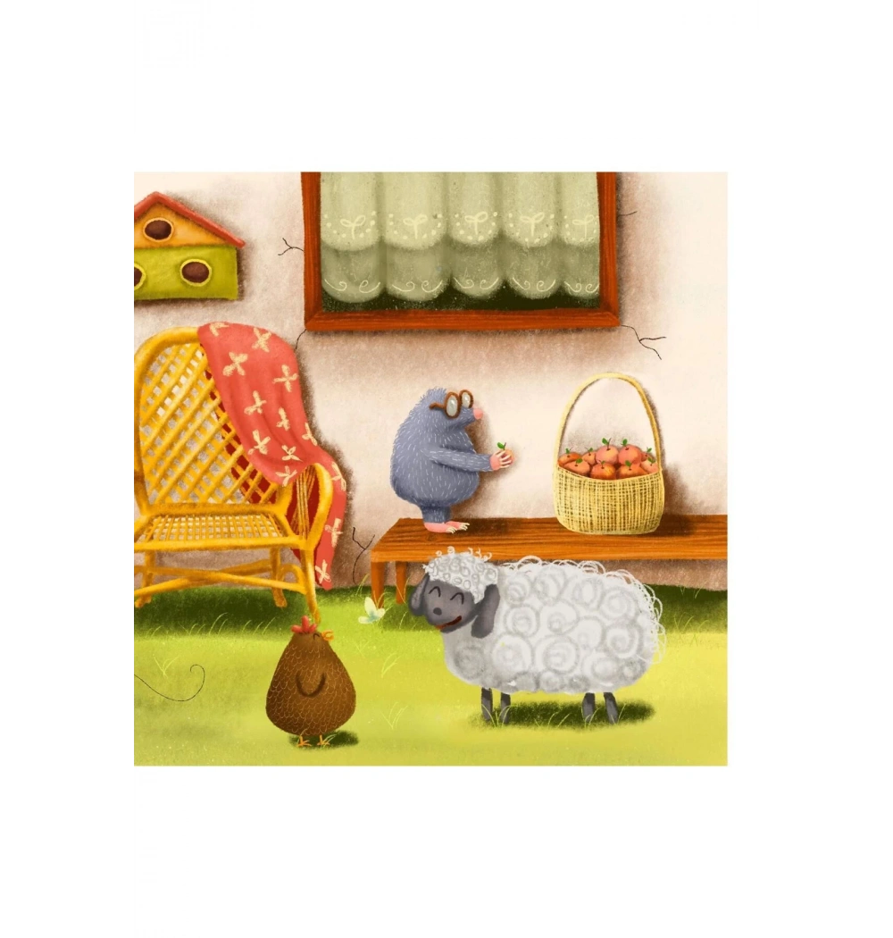 Çiftçi Amca Oldukça Meşgul Köstebek  Uçankitap