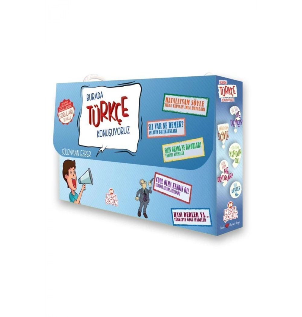 Burada Türkçe Konuşuyoruz  5 Kitaplık Set  Nesil