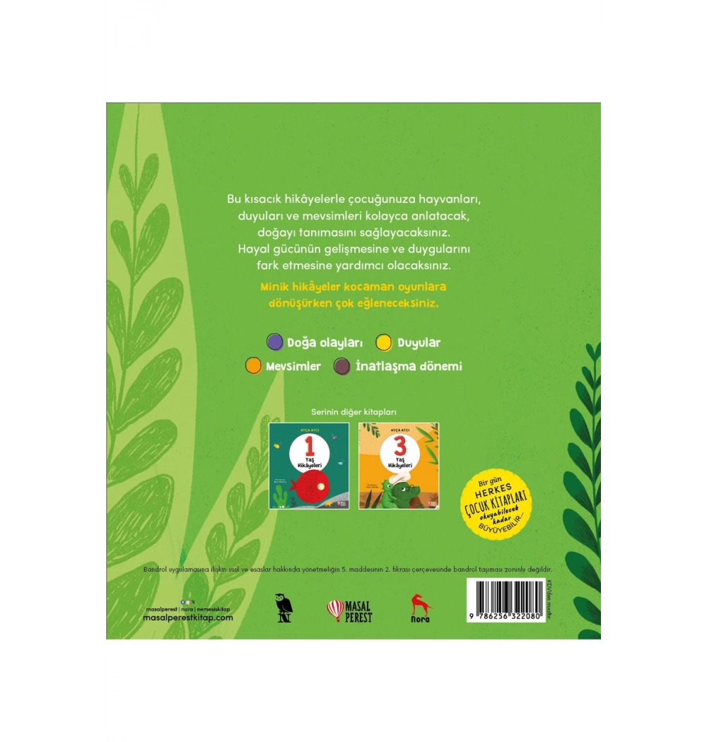 2 Yaş Hikayeleri  Ayça Atcı  Masalperest