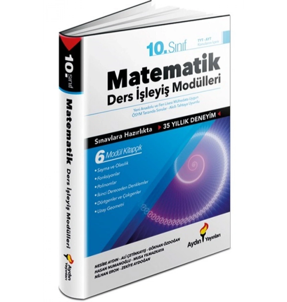 Aydın 10.Sınıf Matematik Ders İşleyiş Modülleri