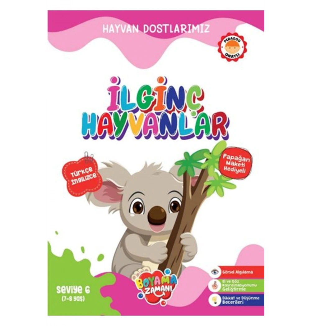 İlginç Hayvanlar Boyama  Koloni