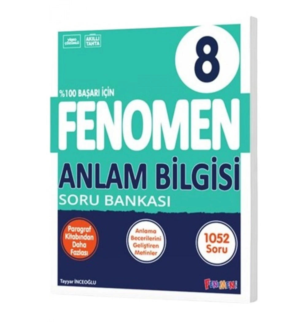 Fenomen 8.Sınıf Anlam Bilgisi Soru Bankası