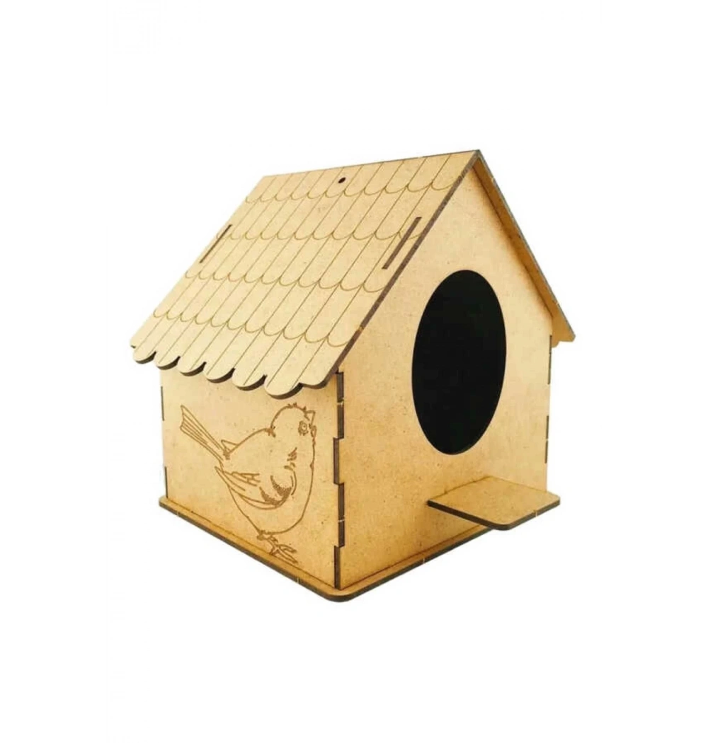 Südor Ahşap Maket Kuş Evi Md1-06
