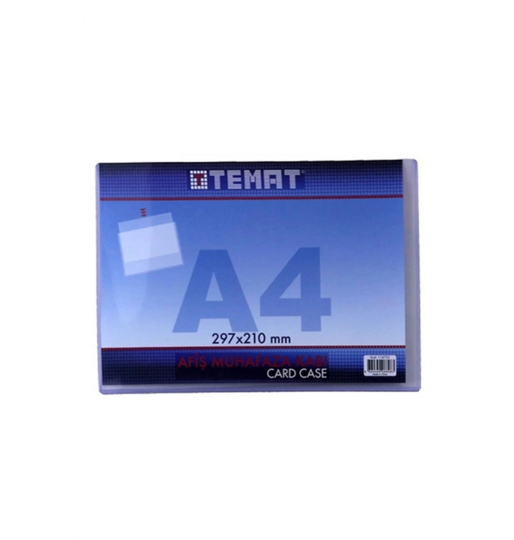 Temat A4 Afiş Muhafaza Kabı  Kod:273244
