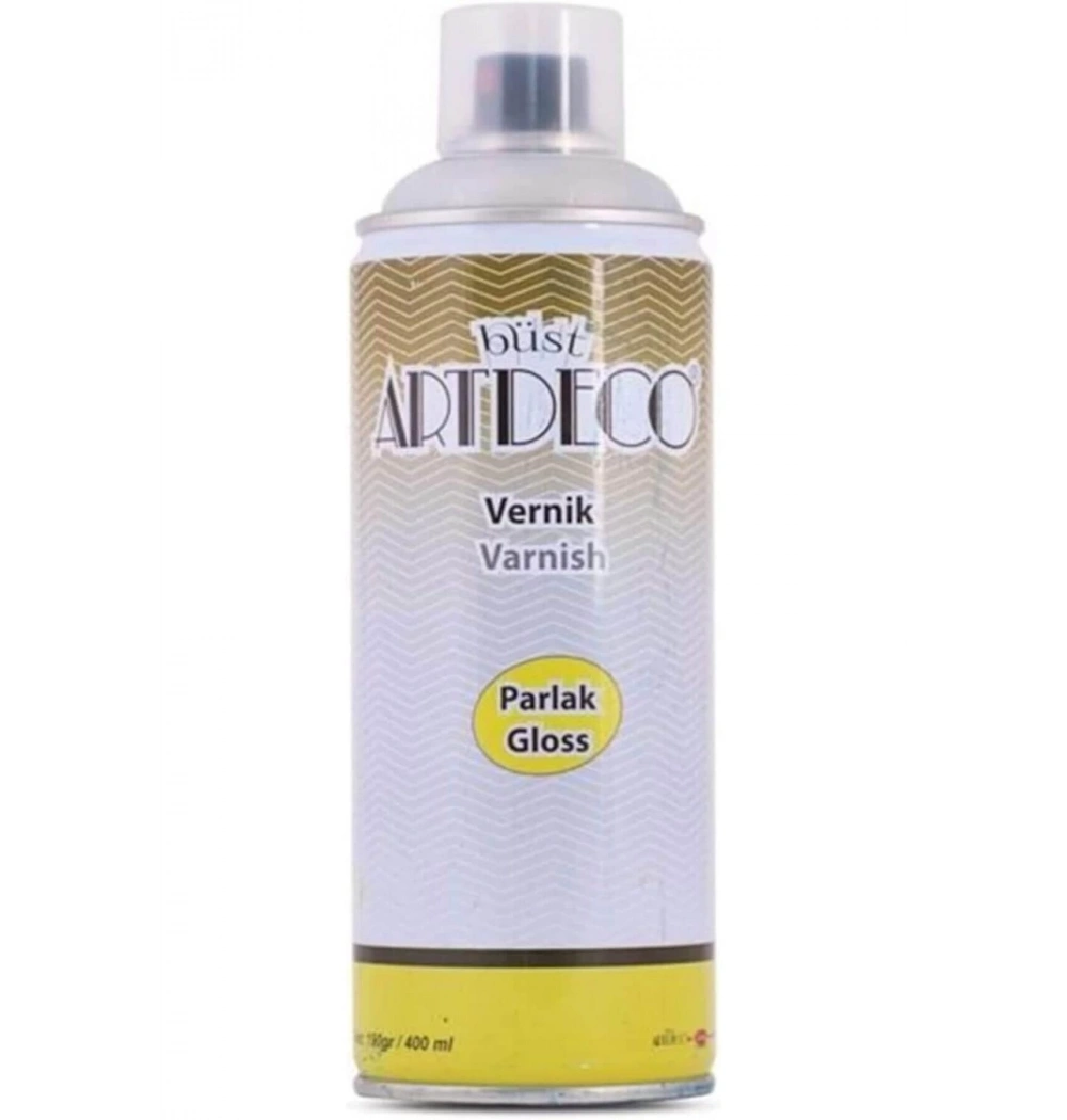 Lisans Artdeco Sprey Parlak Vernik 400 Ml  Lv-Y-470-01