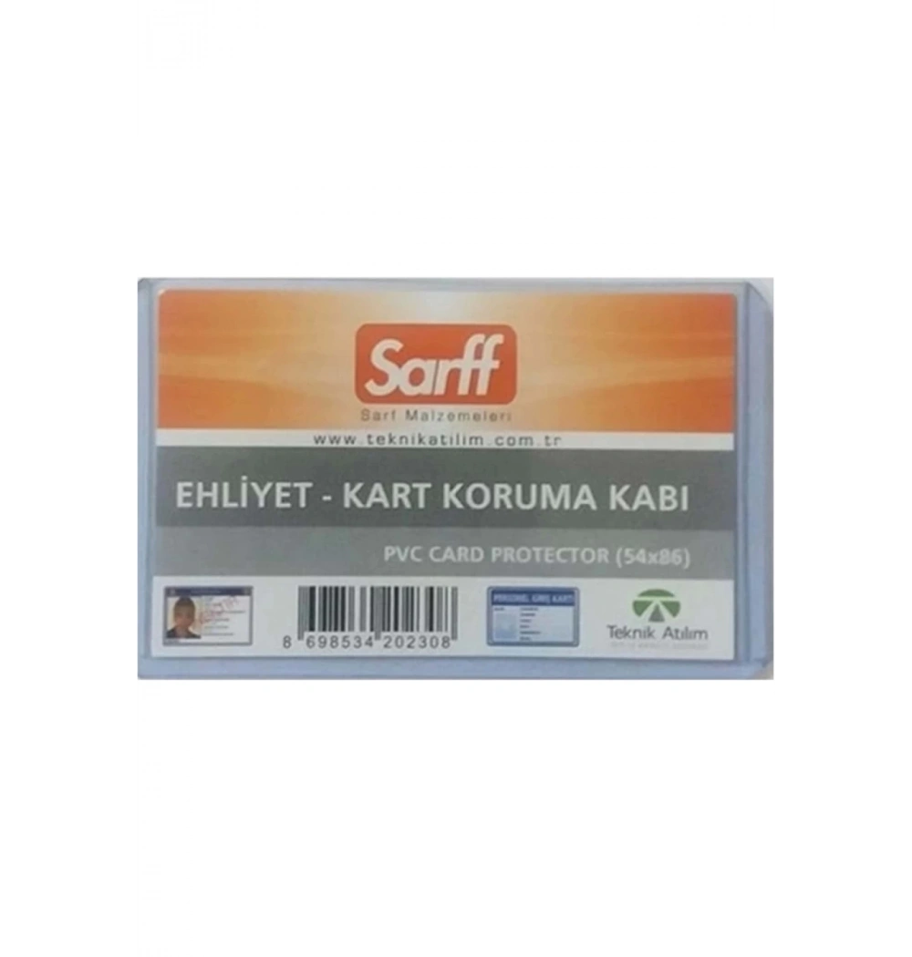 Sarff A031H Çipli Kimlik Kartı Ve Ehliyet  Koruma  88X58Cm Kod:15323003