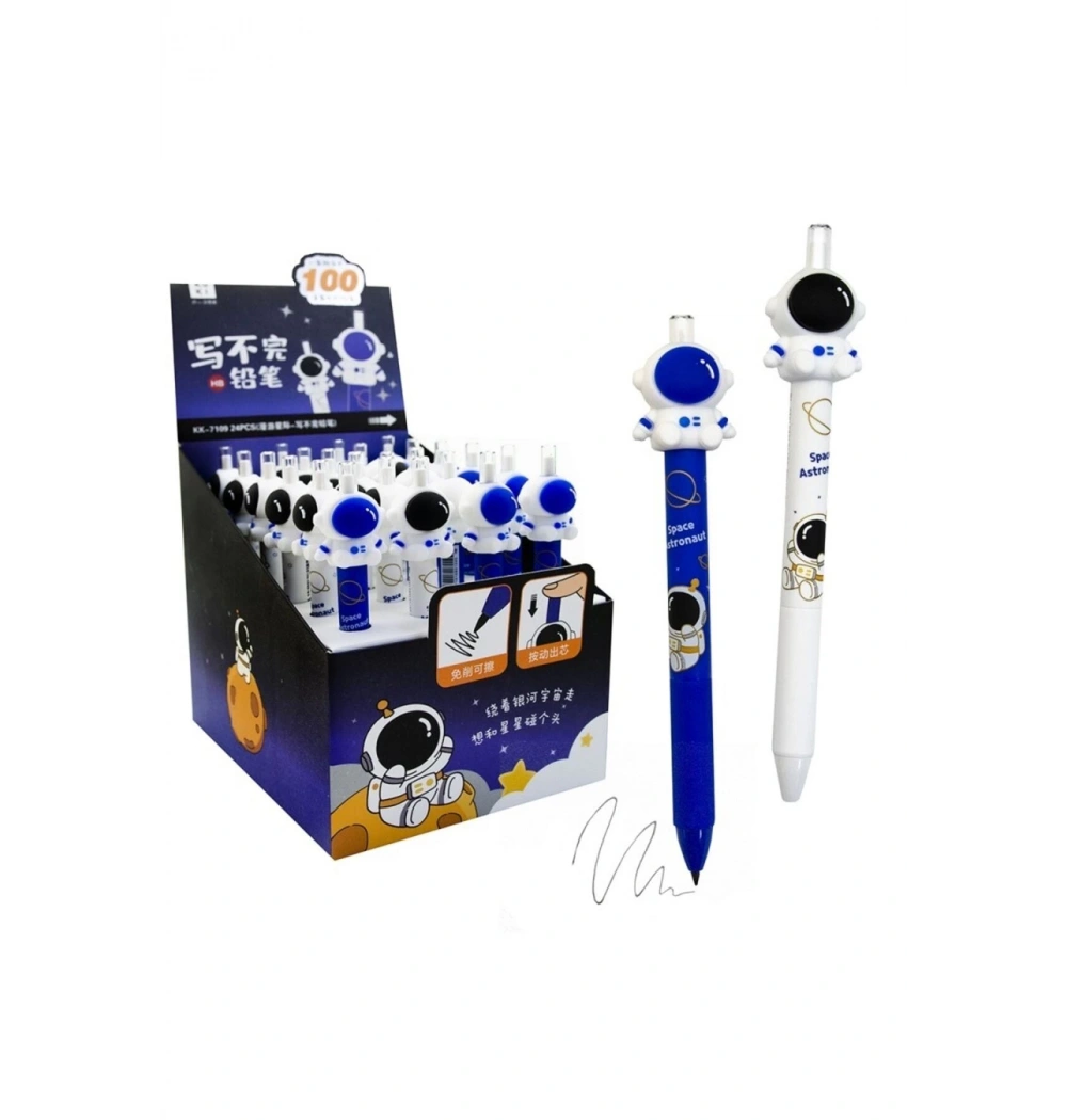 Misyon Space Uzay Figürlü Ucu Bitmeyen Kalem Kk-7109