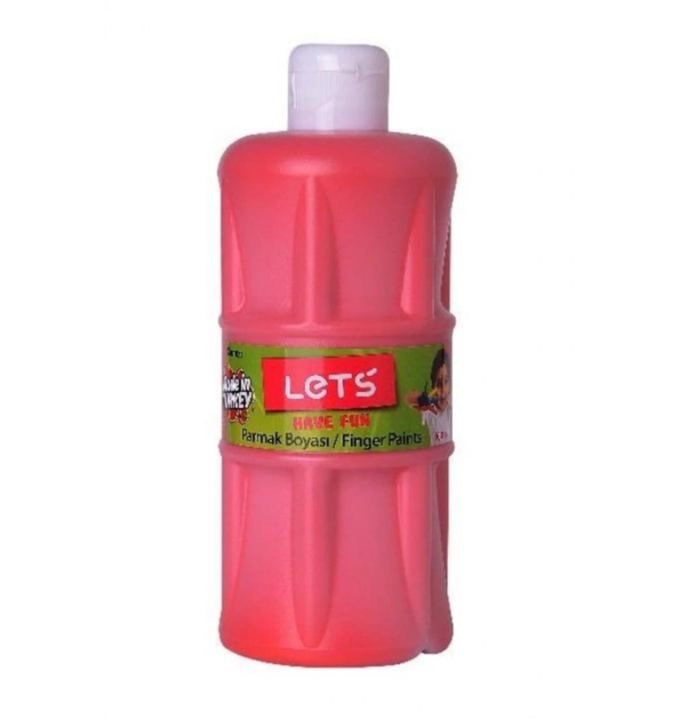 Lets Parmak Boyası 500 Ml Kırmızı L-5004