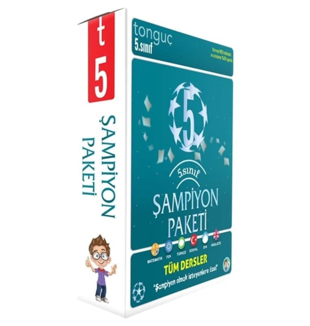 Tonguç 5.Sınıf Tüm Dersler Şampiyon Paketi
