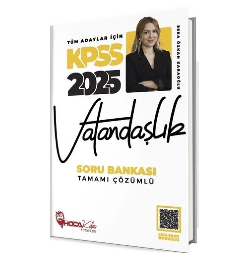 Kpss 2025 Tüm Adaylar Vatandaşlık Soru Bankası  Hocakafası