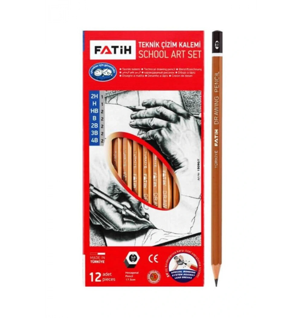 Fatih Teknik Çizim Kalemi Okul Seti Fa15090Kl0F