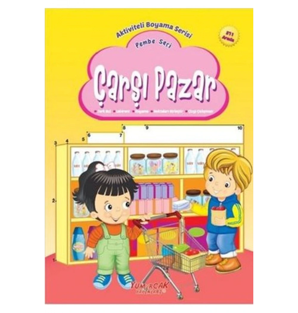 Aktiviteli Boyama Pembe Serisi   Yumurcak