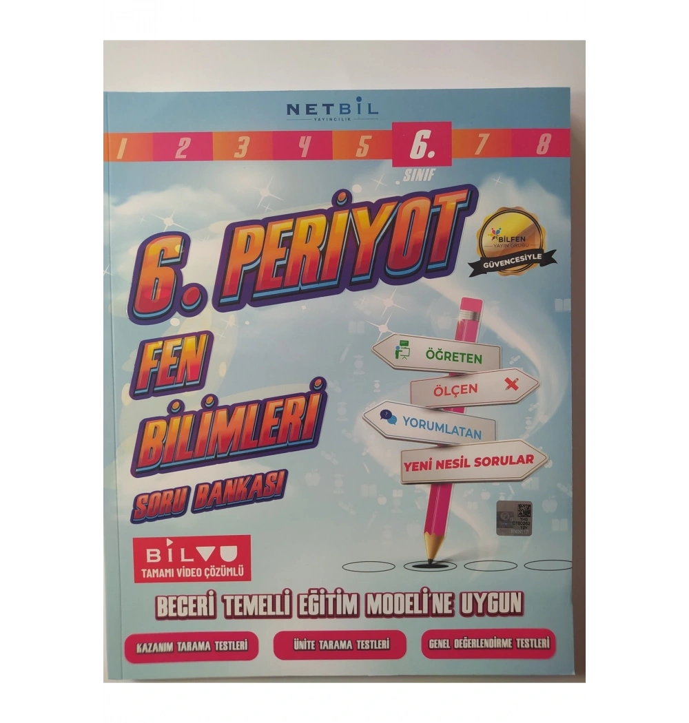 Netbil 6.Sınıf Fen Bilimleri Periyot Soru Bankası