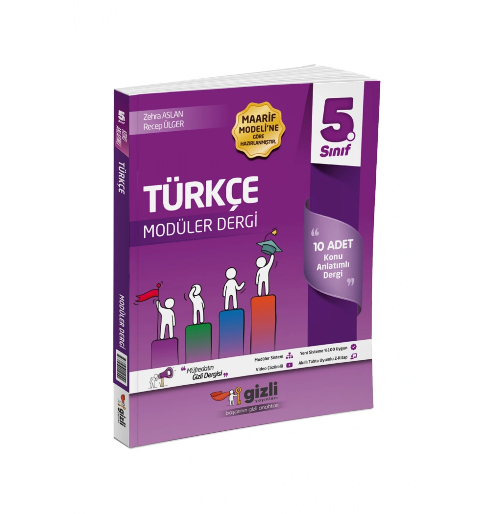 5.Sınıf Türkçe Müfredatın Gizli Dergisi Gizli Yayın