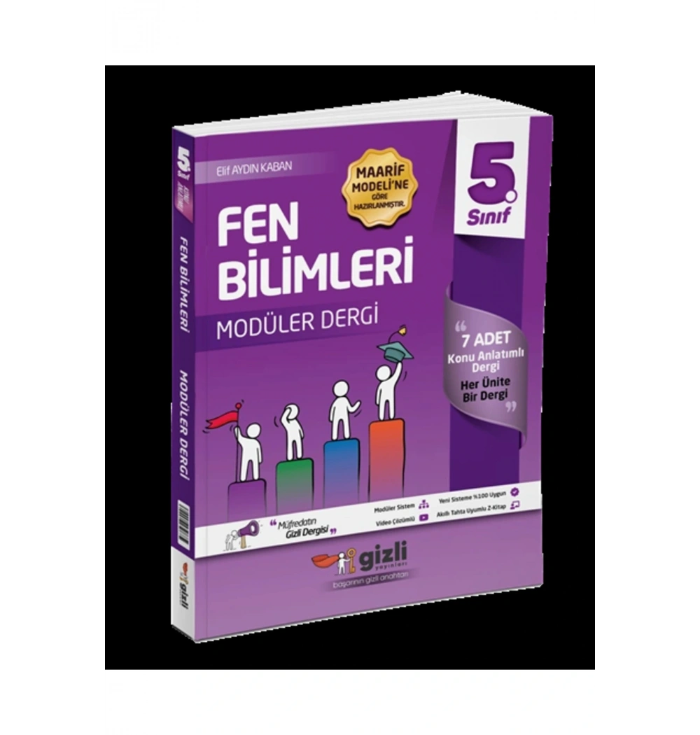 5.Sınıf Fen Bilimleri Müfredatın Gizli Dergisi  Gizli Yayınları