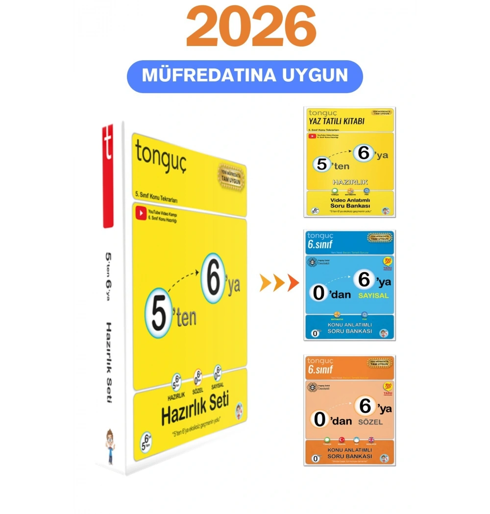 Tonguç 5 ten 6 ya Hazırlık Seti
