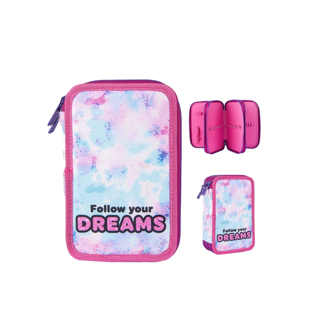 HOALAA 3 GÖZLÜ KALEM ÇANTASI DREAMS ATLAS