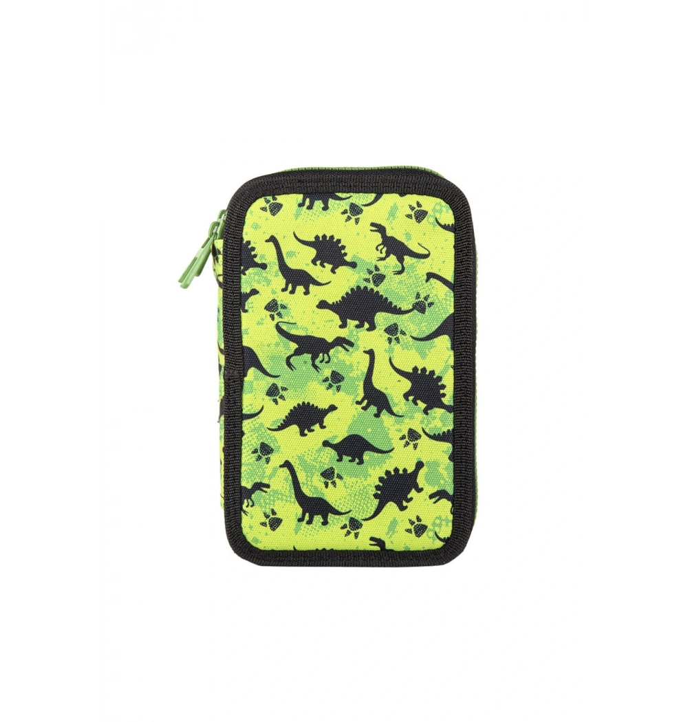 HOALAA 3 GÖZLÜ KALEM ÇANTASI DOLU DİNASAUR ATLAS