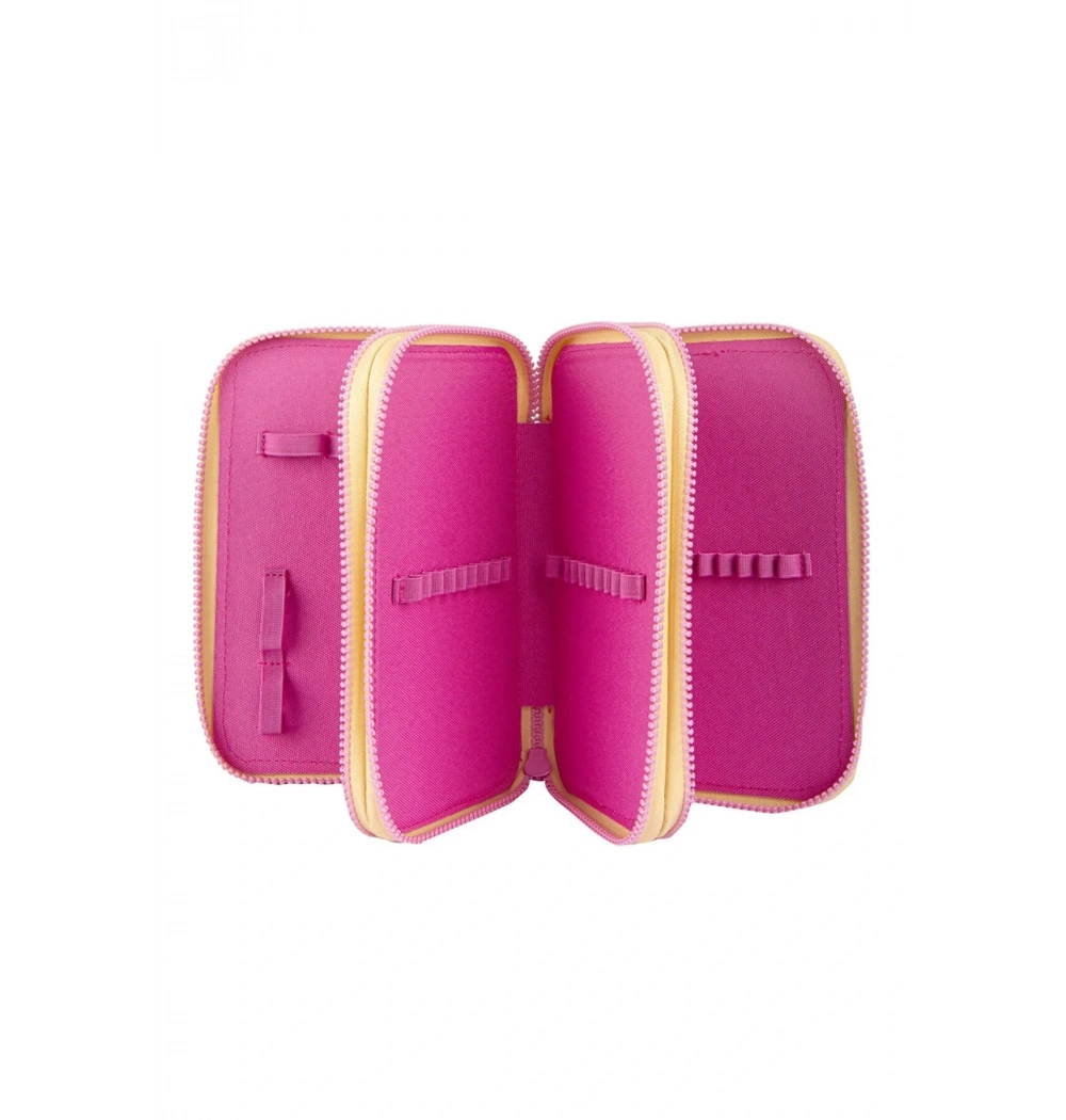 HOALAA 3 GÖZLÜ KALEM ÇANTASI PANDA ATLAS