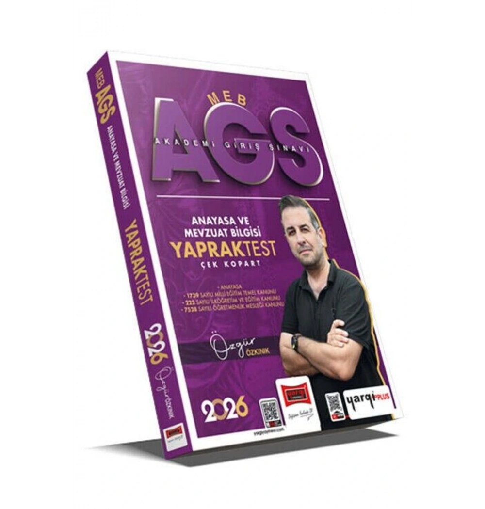 Yargı 2026 Meb Ags Anayasa Mevzuat Bilgisi yaprak test