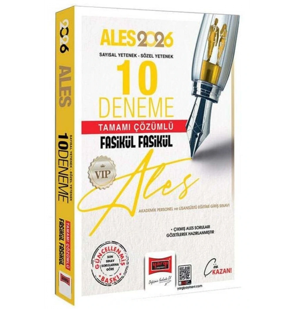 Yargı 2026 Ales Vip Sayısal Sözel 10 Deneme