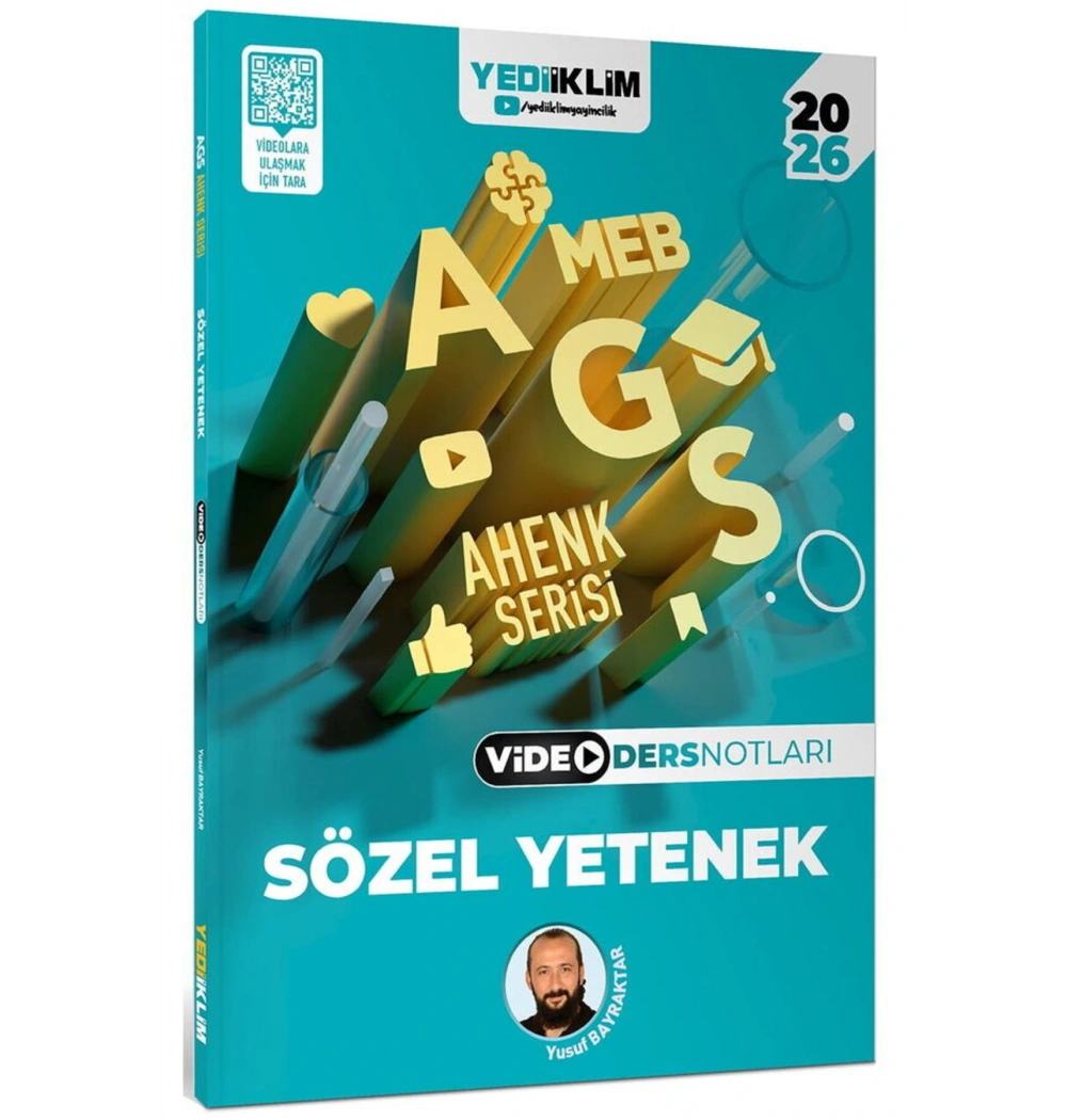 2026 Meb Ags Ahenk Sözel Yetenek Video Ders Notları Yediiklim