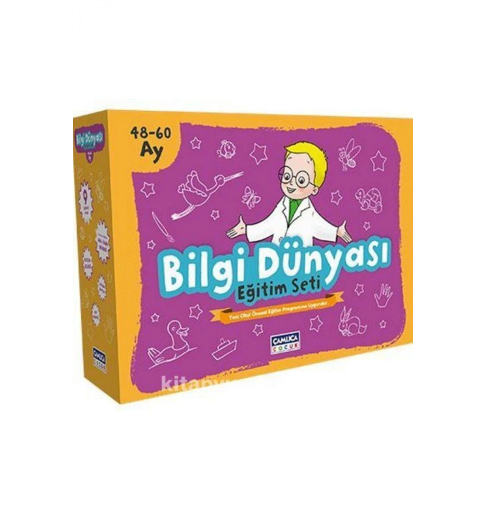 bilgi dünyası eğitim seti 48-60 ay çamlıca