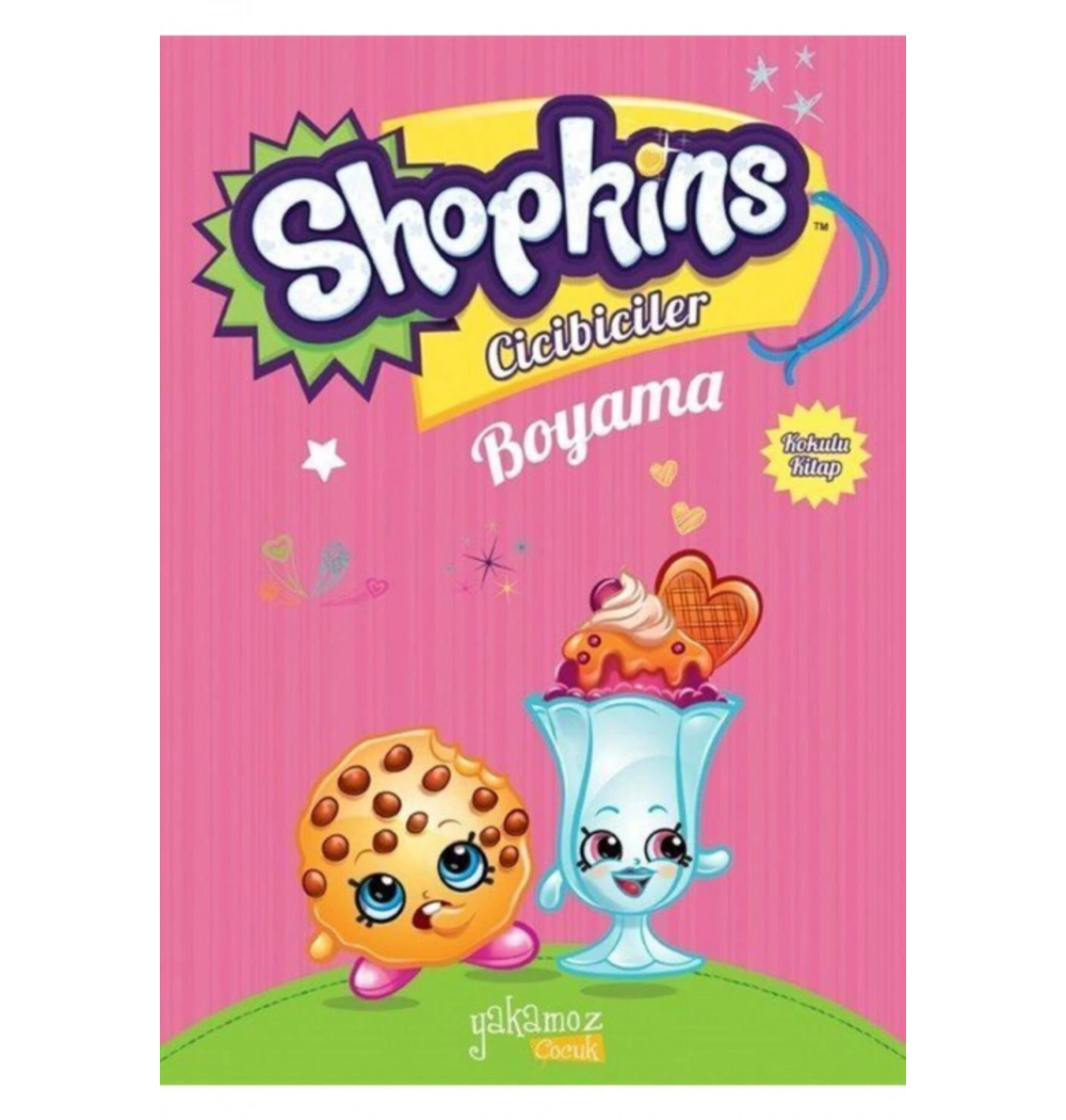 SHOPKİNS CİCİBİCİLER BOYAMA PEMBE YAKAMOZ