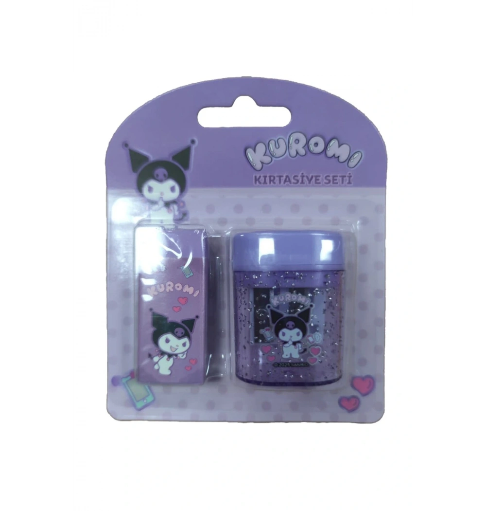kuromi 2 li kırtasiye set 612393