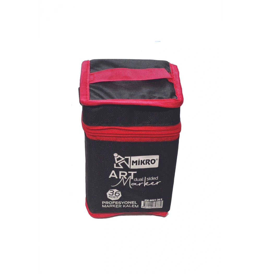 Mikro 36 Lı Çift Taraflı Marker Kalem Zw-8001-36