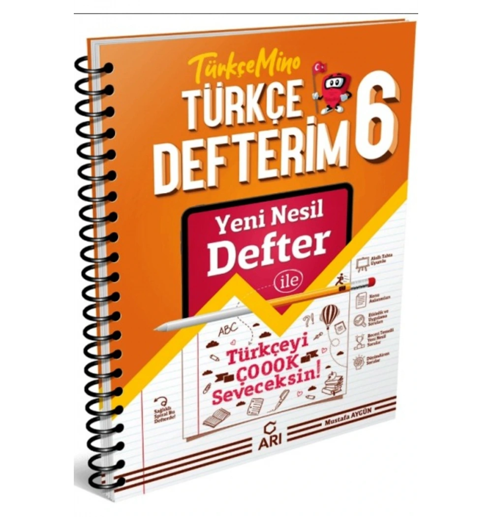 Arı 6.Sınıf Akıllı Türkçe Defteri
