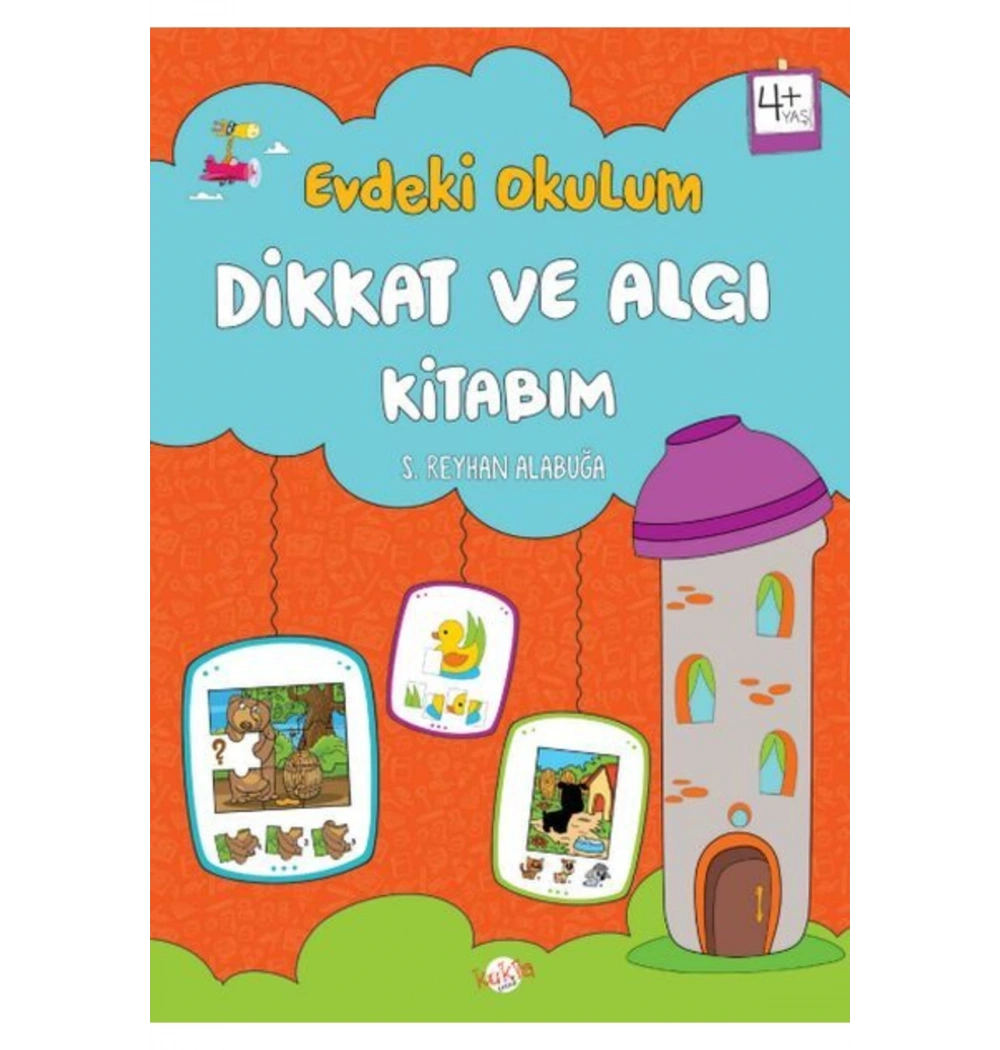 Evdeki Okulum Dikkat Ve Algı Kitabım  Kukla Yayın